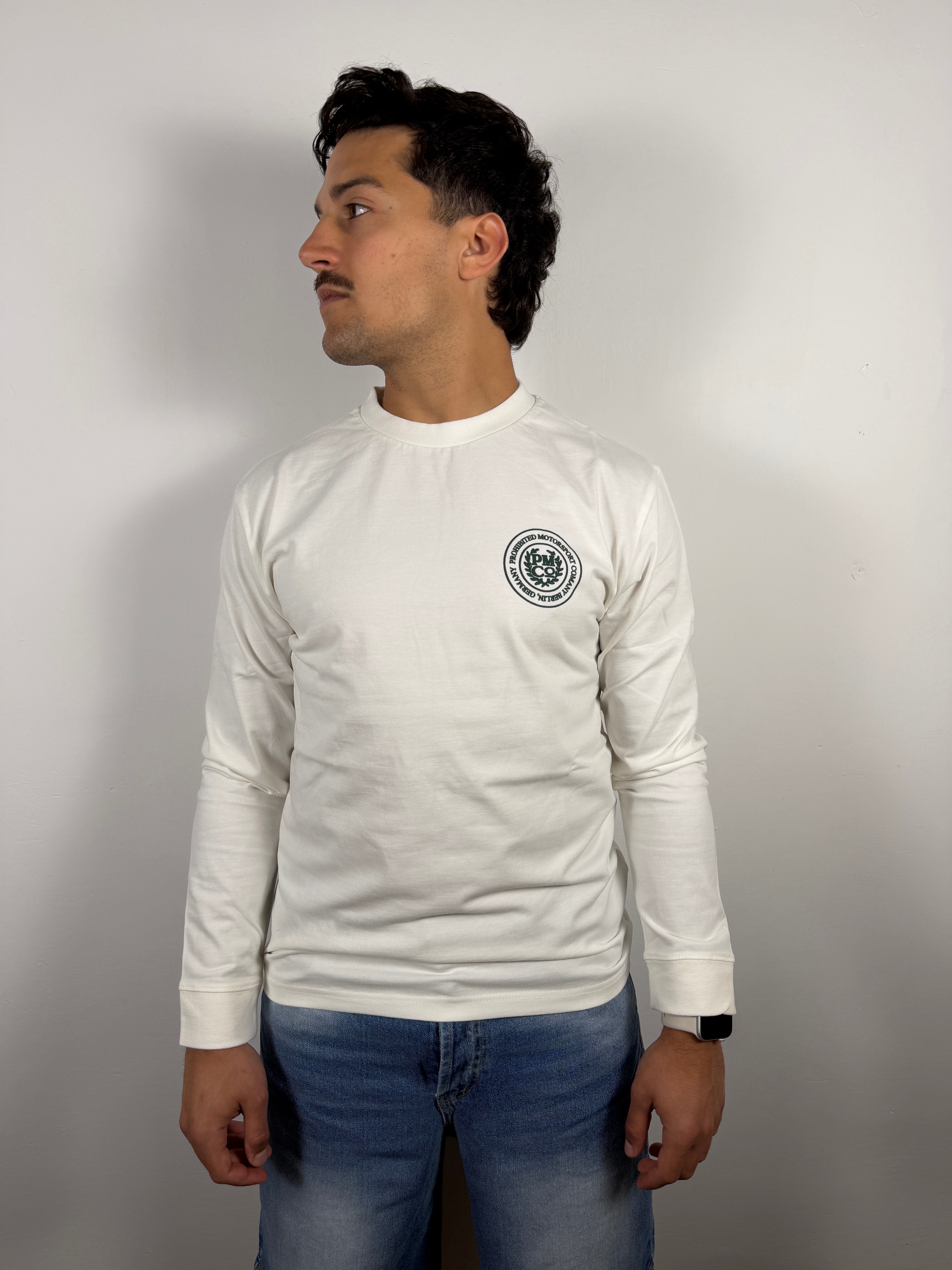 T-SHIRT HORSE RACER LONGSLEEVE PROHIBITED BIANCA