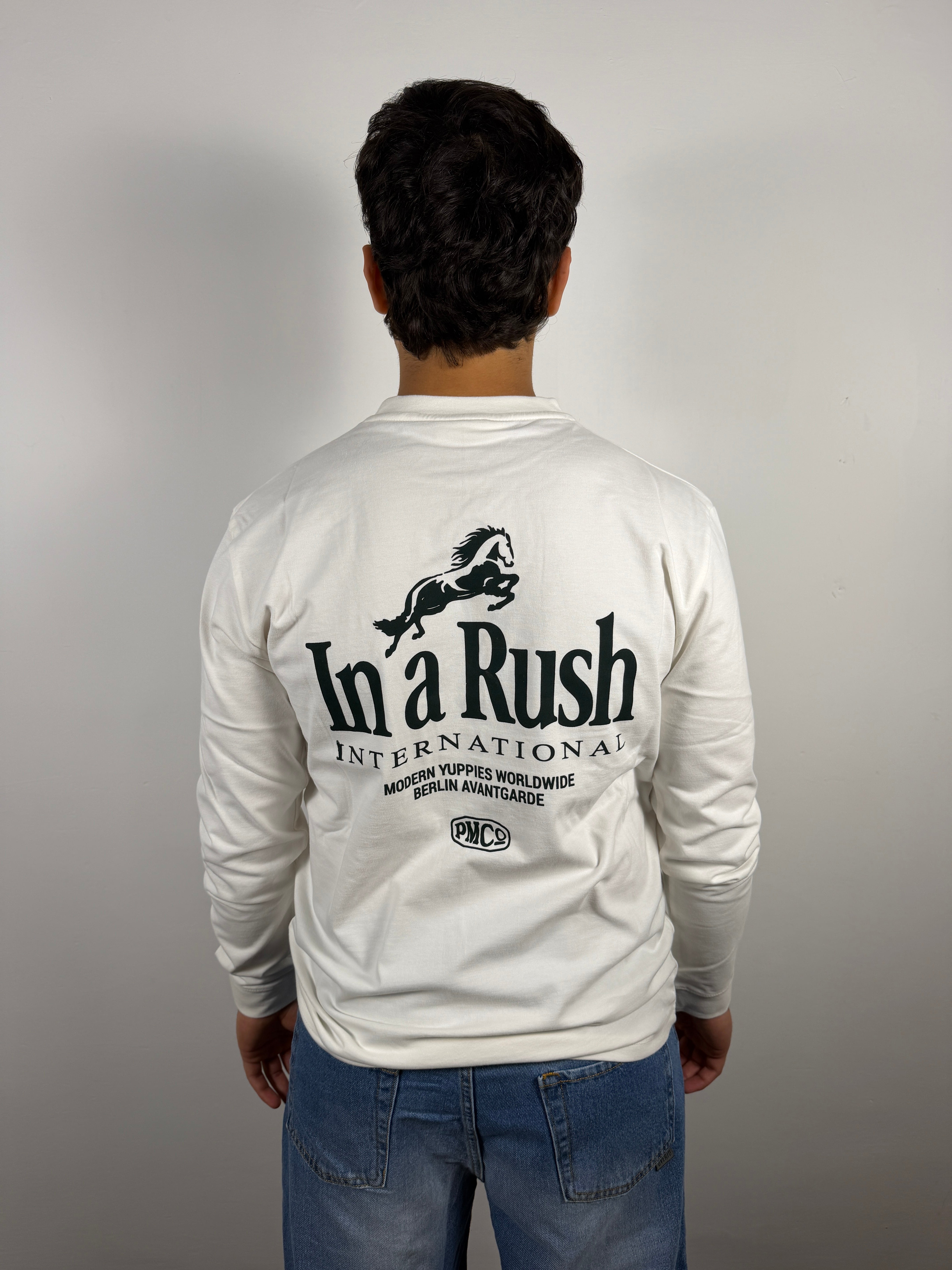 T-SHIRT HORSE RACER LONGSLEEVE PROHIBITED BIANCA