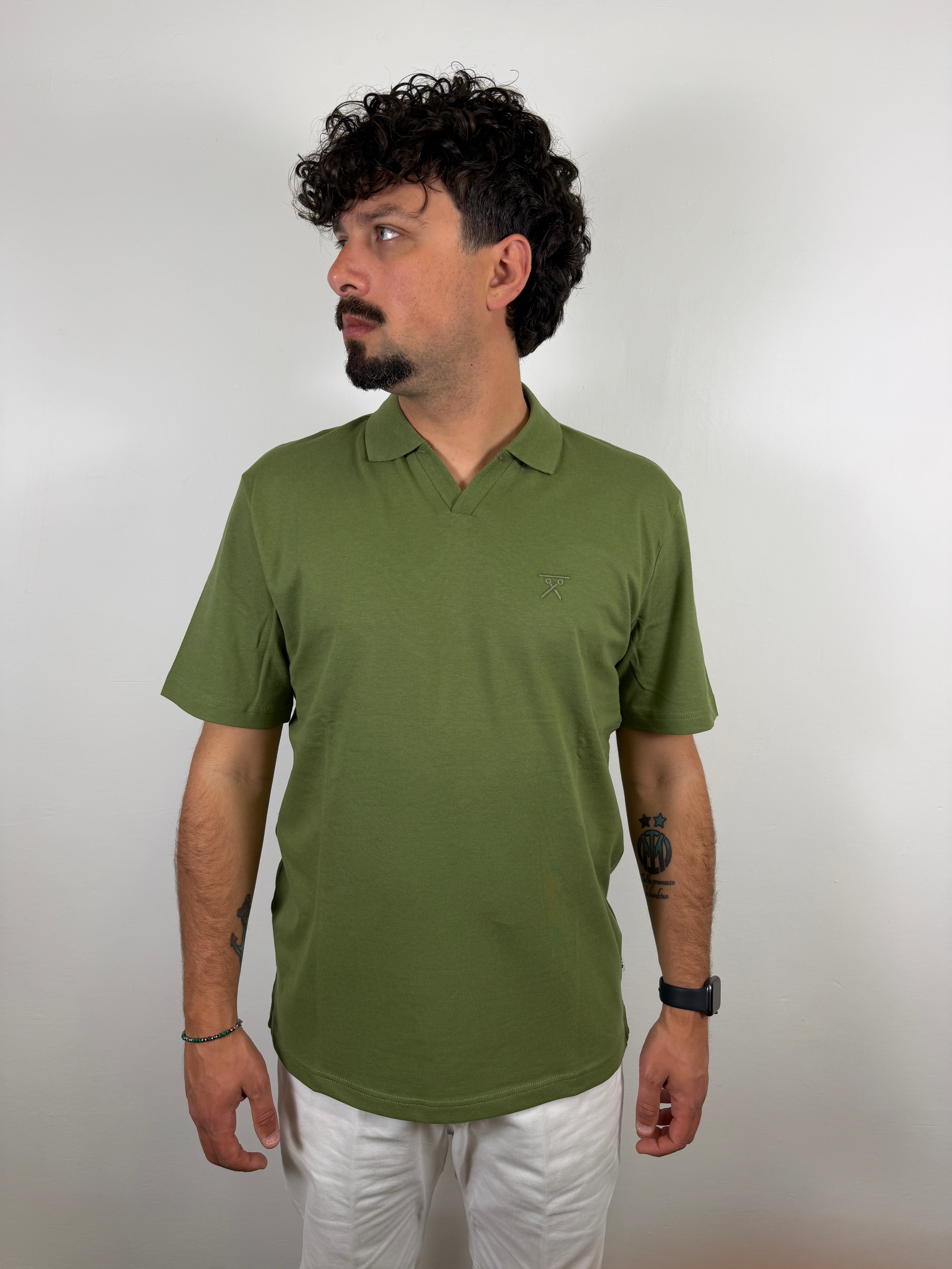 POLO PIQUET BERNA VERDE