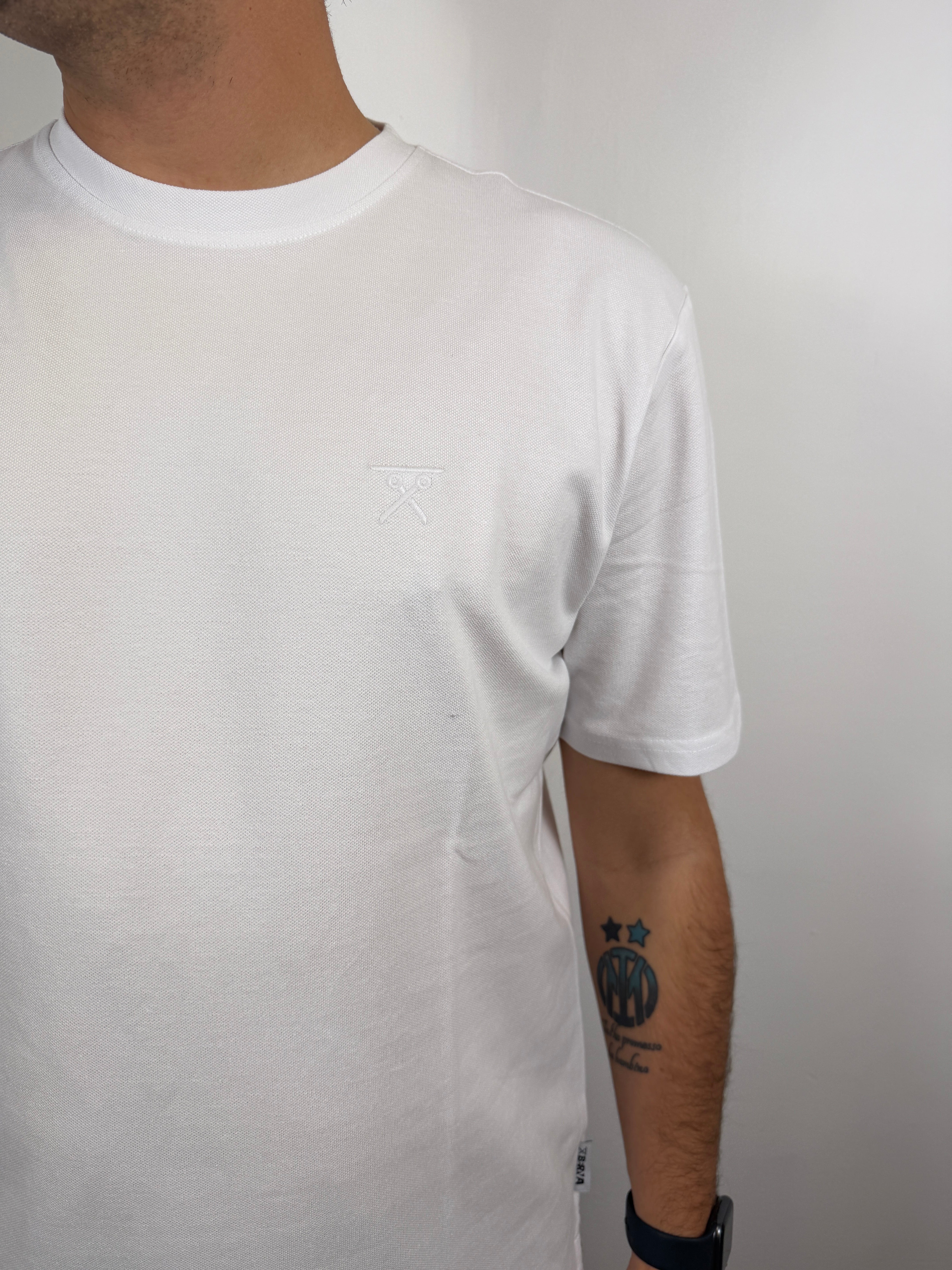 T-SHIRT PIQUET BERNA BIANCA