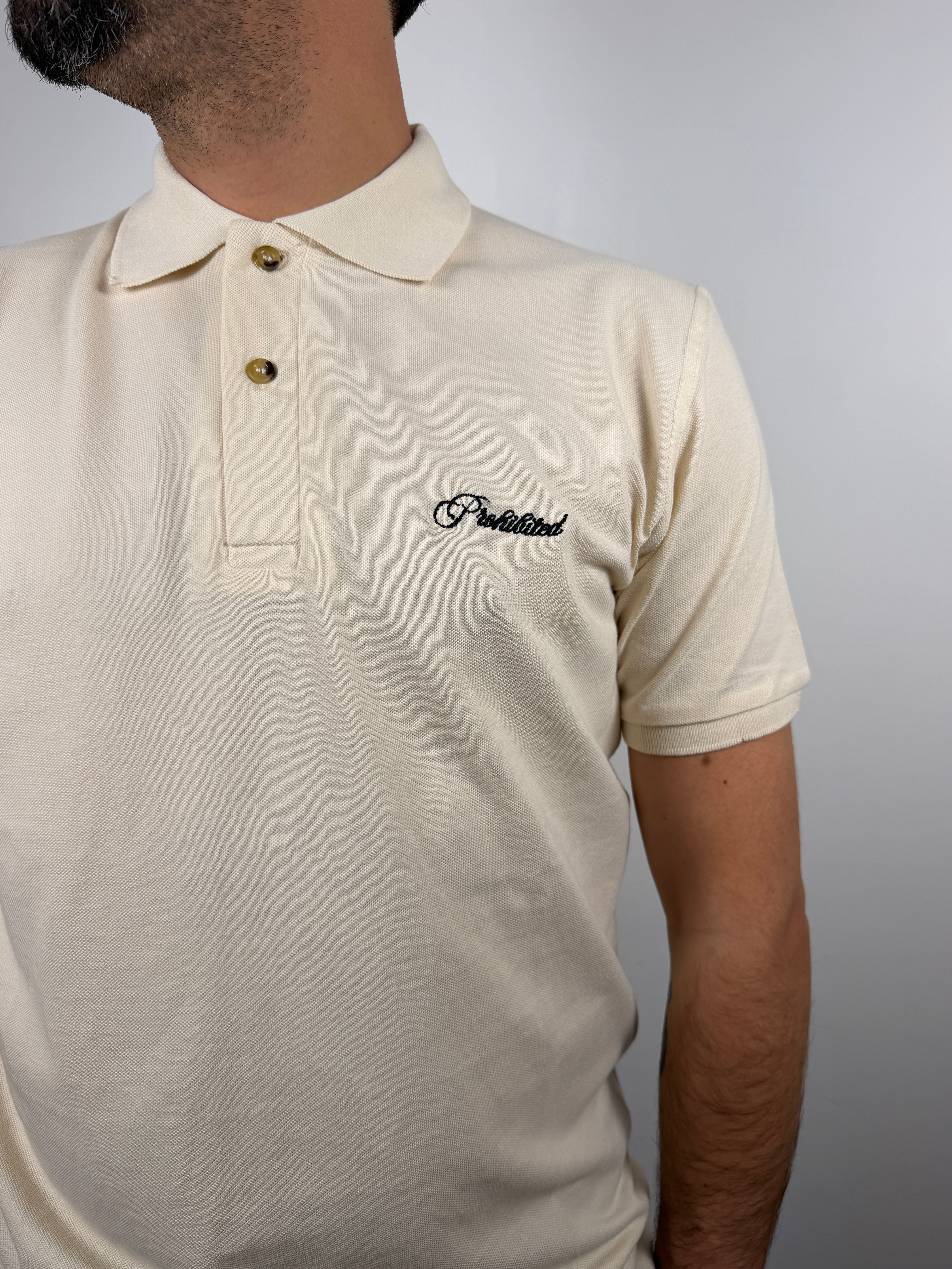 HAMPTON POLO BEIGE PROHIBITED