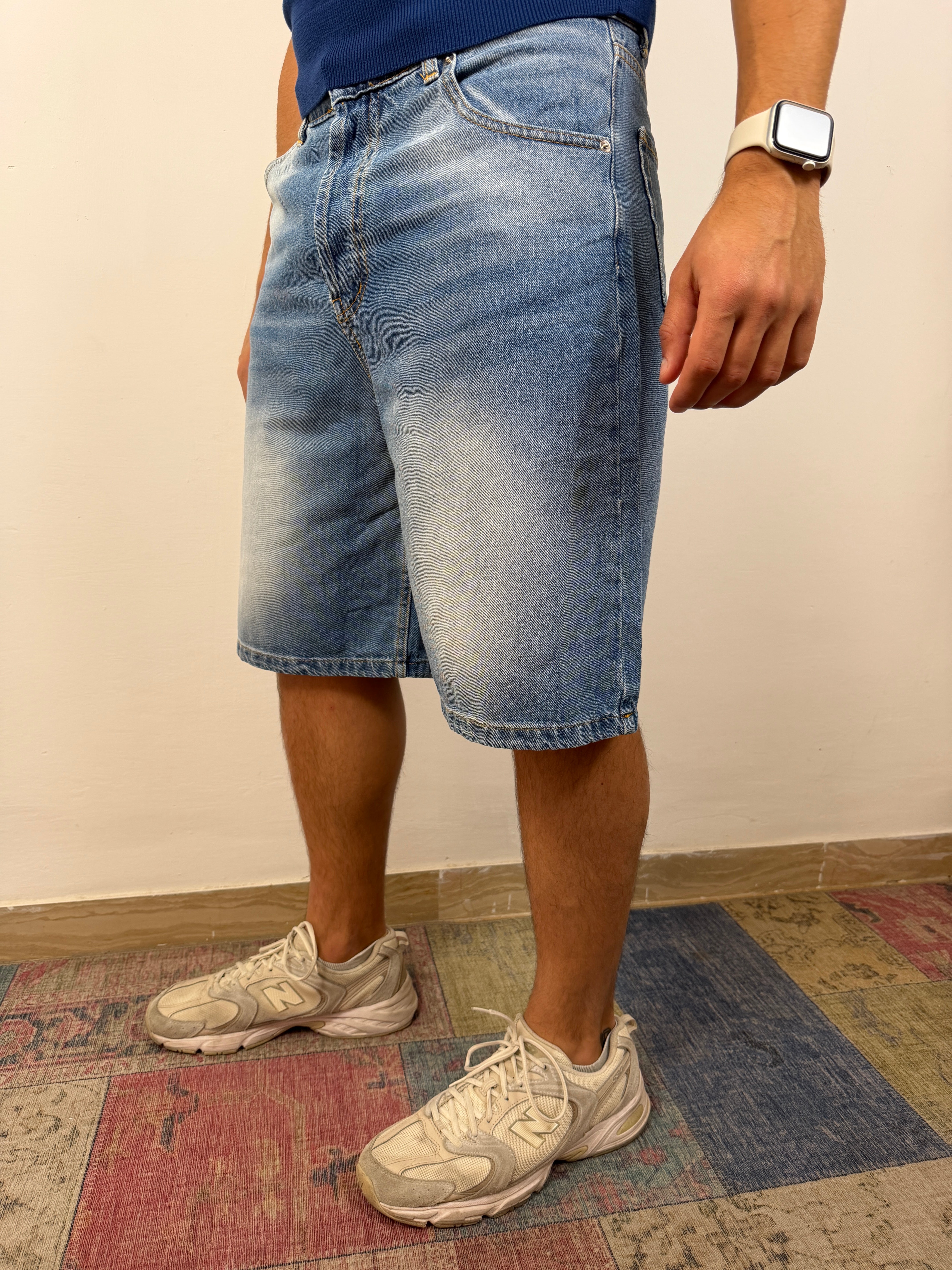 BERMUDA JEANS OVER-D