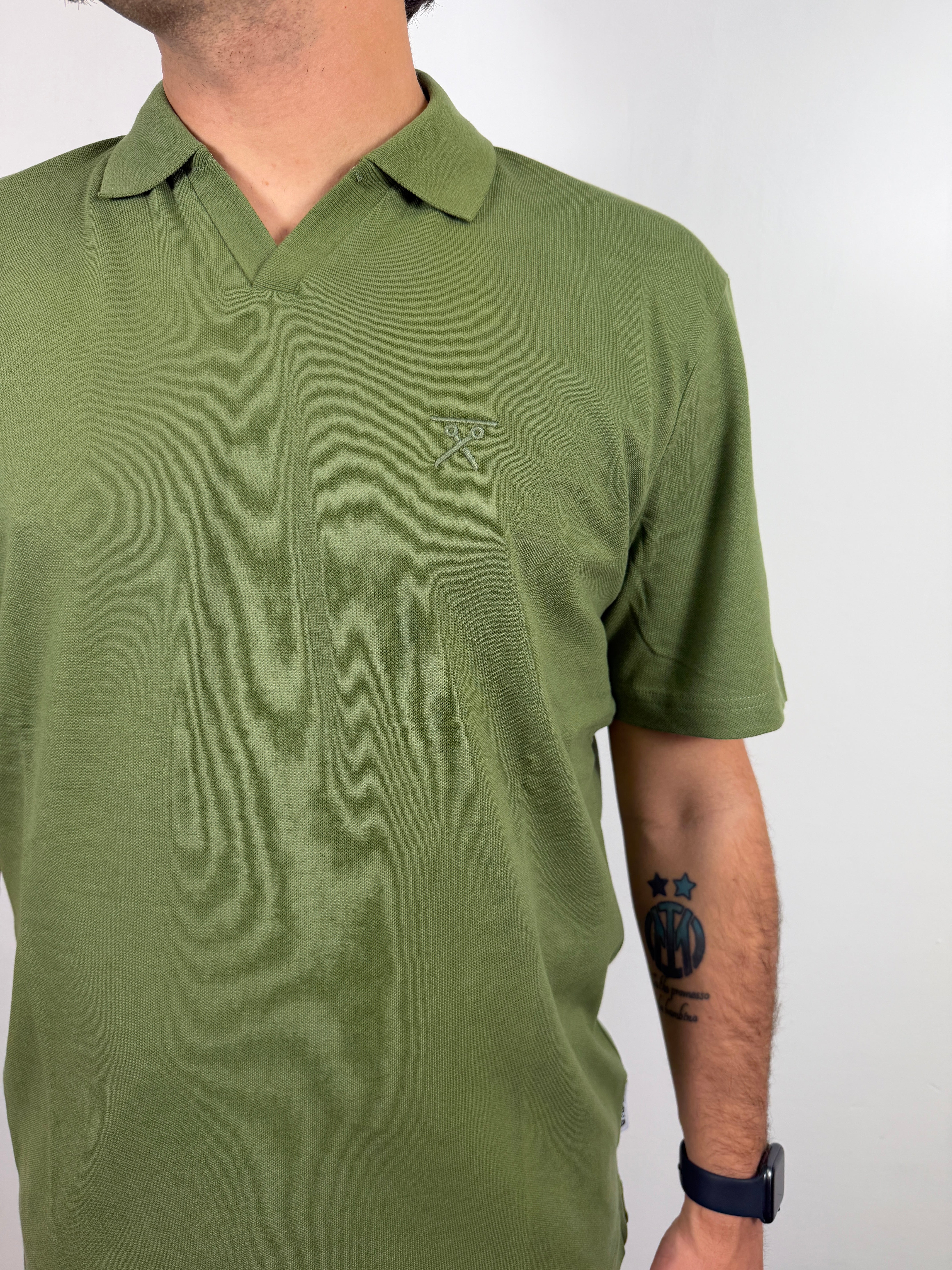 POLO PIQUET BERNA VERDE