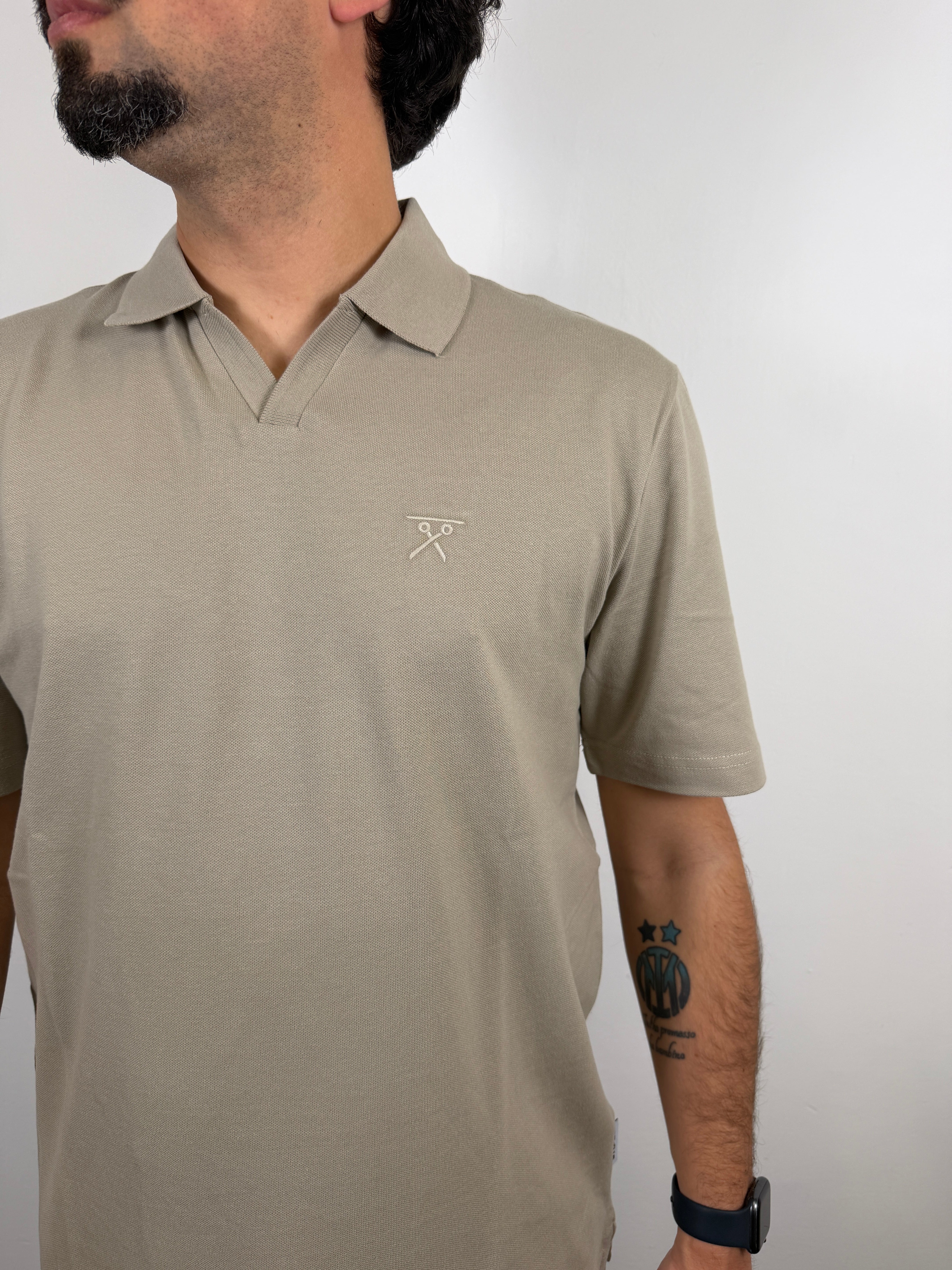 POLO PIQUET BERNA BEIGE