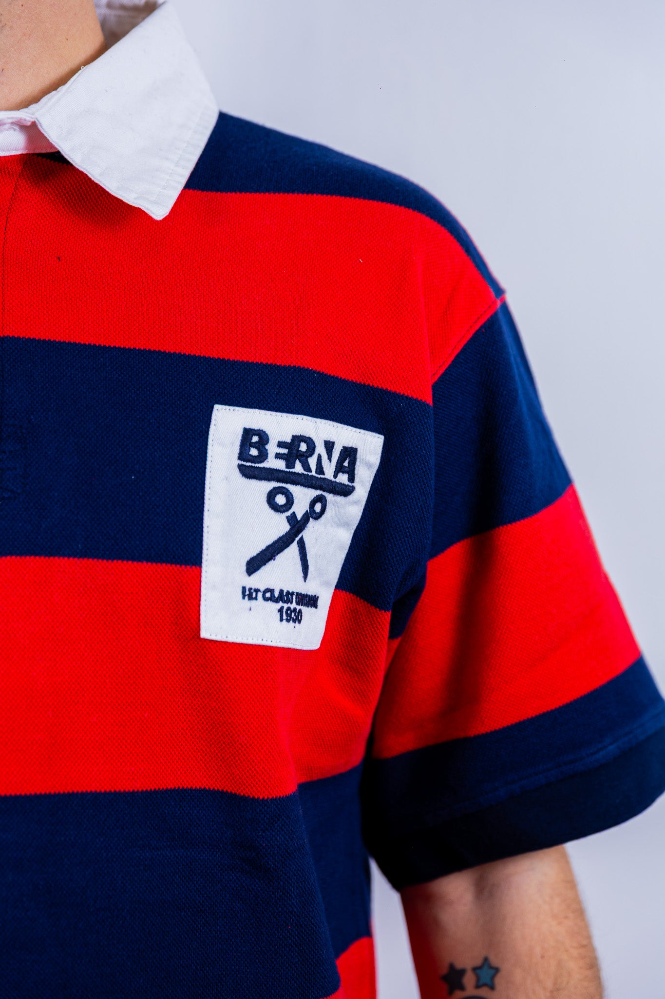 POLO RUGBY RIGHE BERNA