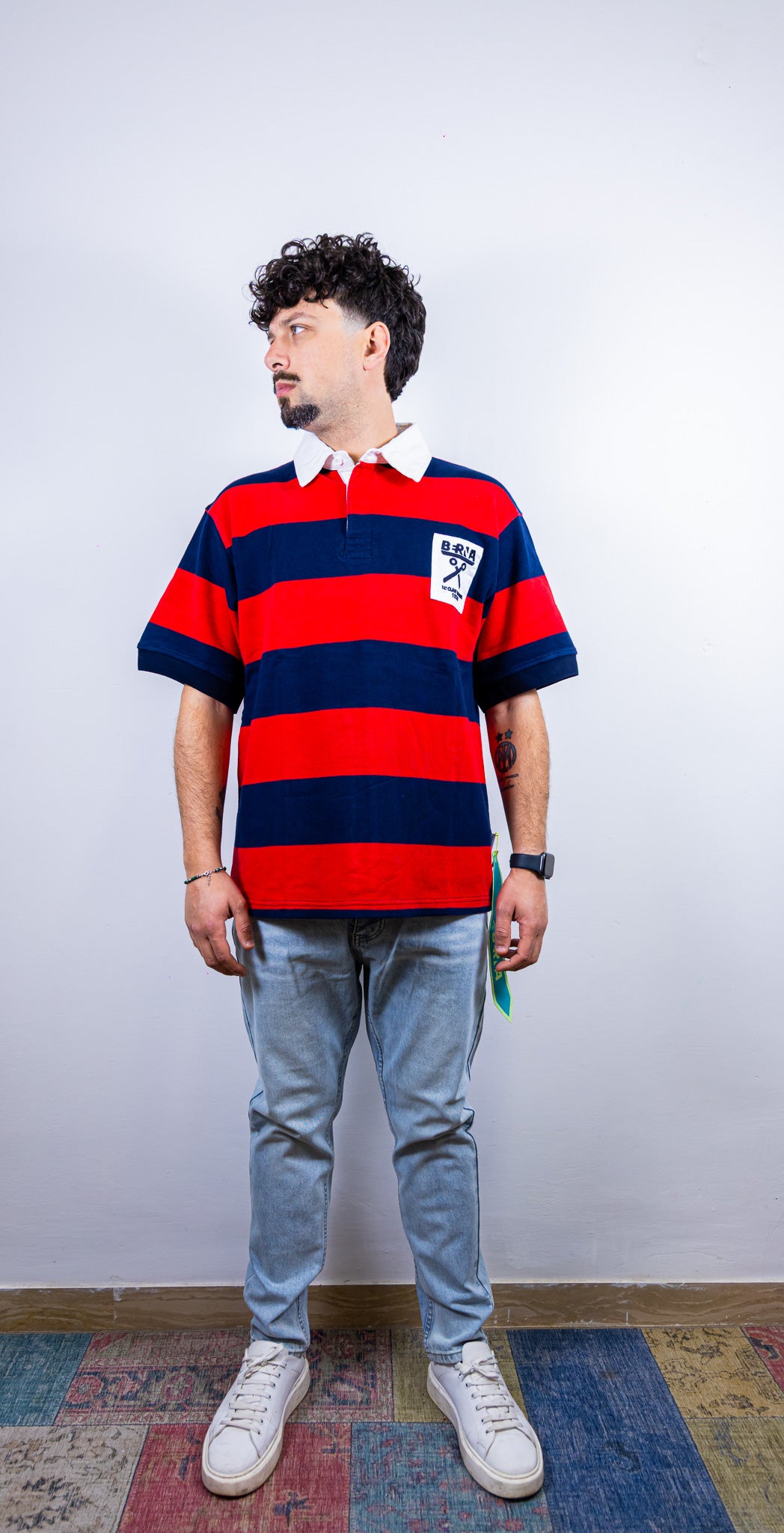 POLO RUGBY RIGHE BERNA