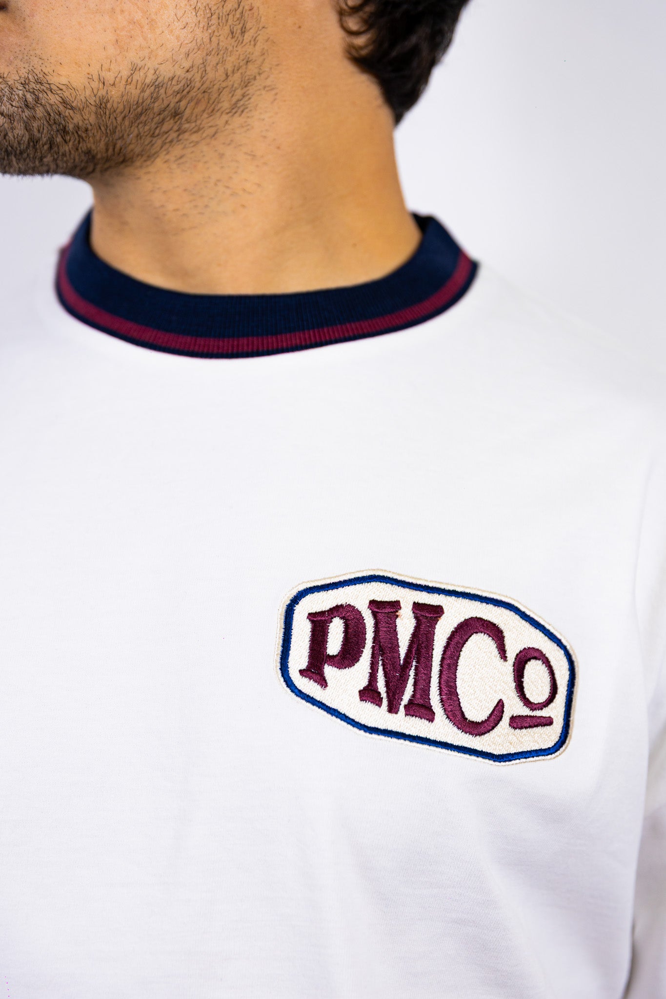 T-SHIRT PMCO PROHIBITED BIANCA