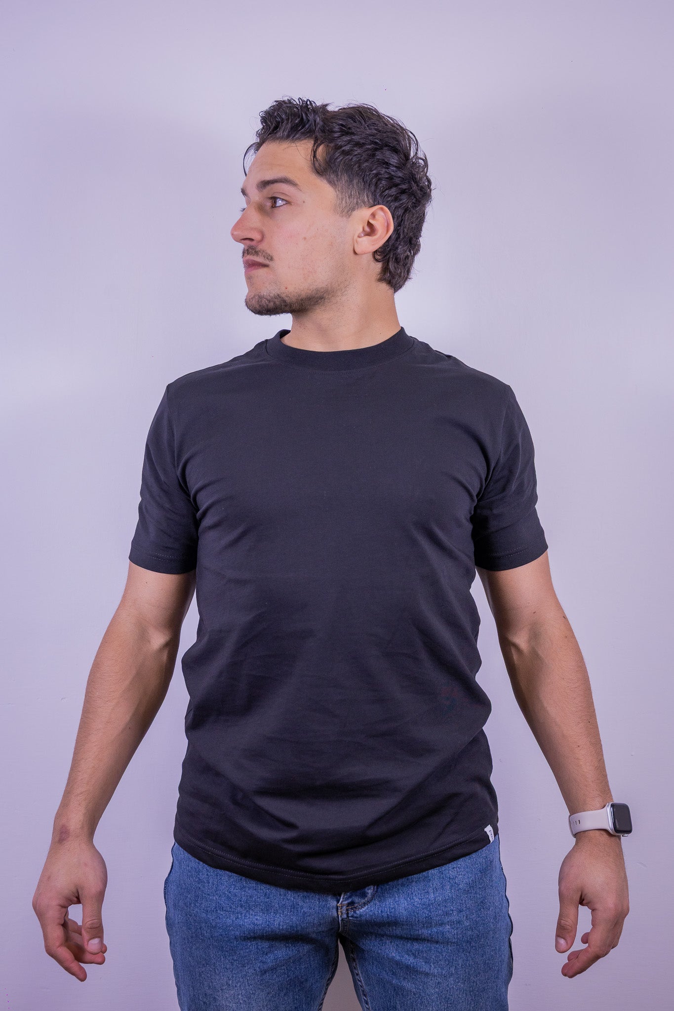 T-SHIRT PARICOLLO OVER-D NERA