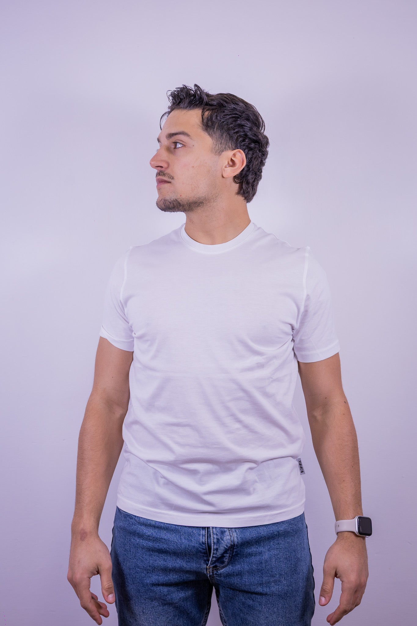 T-SHIRT COTONE SUPIMA BERNA BIANCA