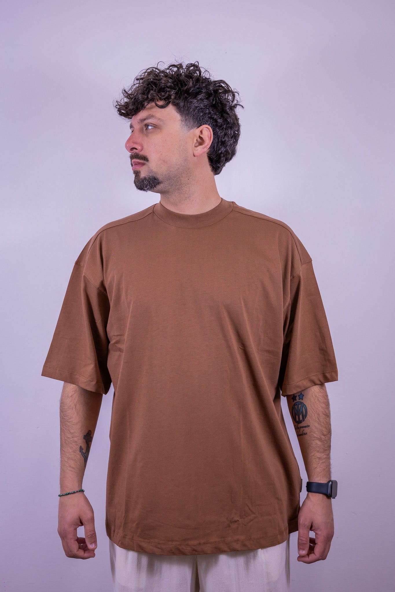 T-SHIRT TAGLIO BOXING OVER-D