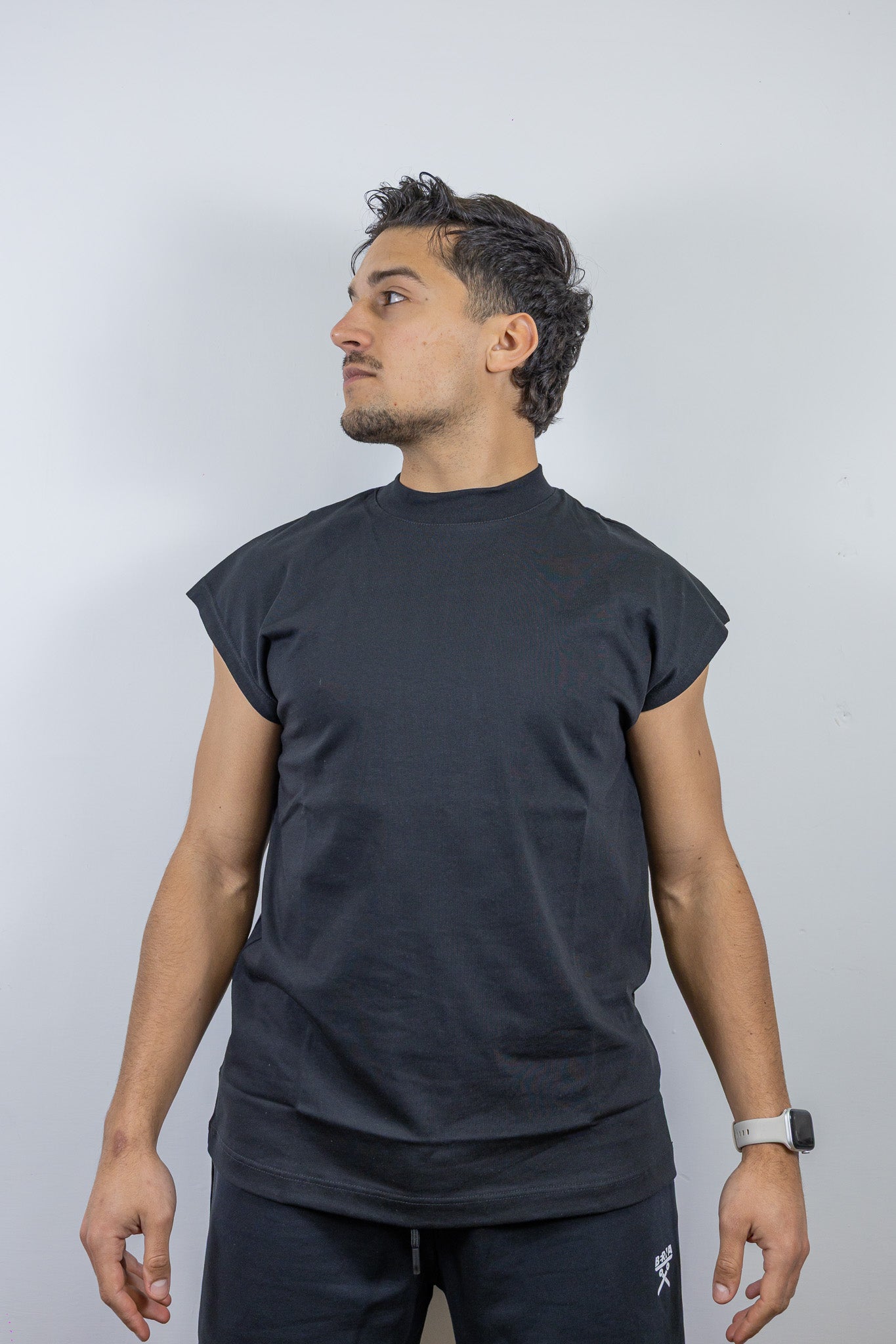 T-SHIRT SMANICATA OVER-D NERA