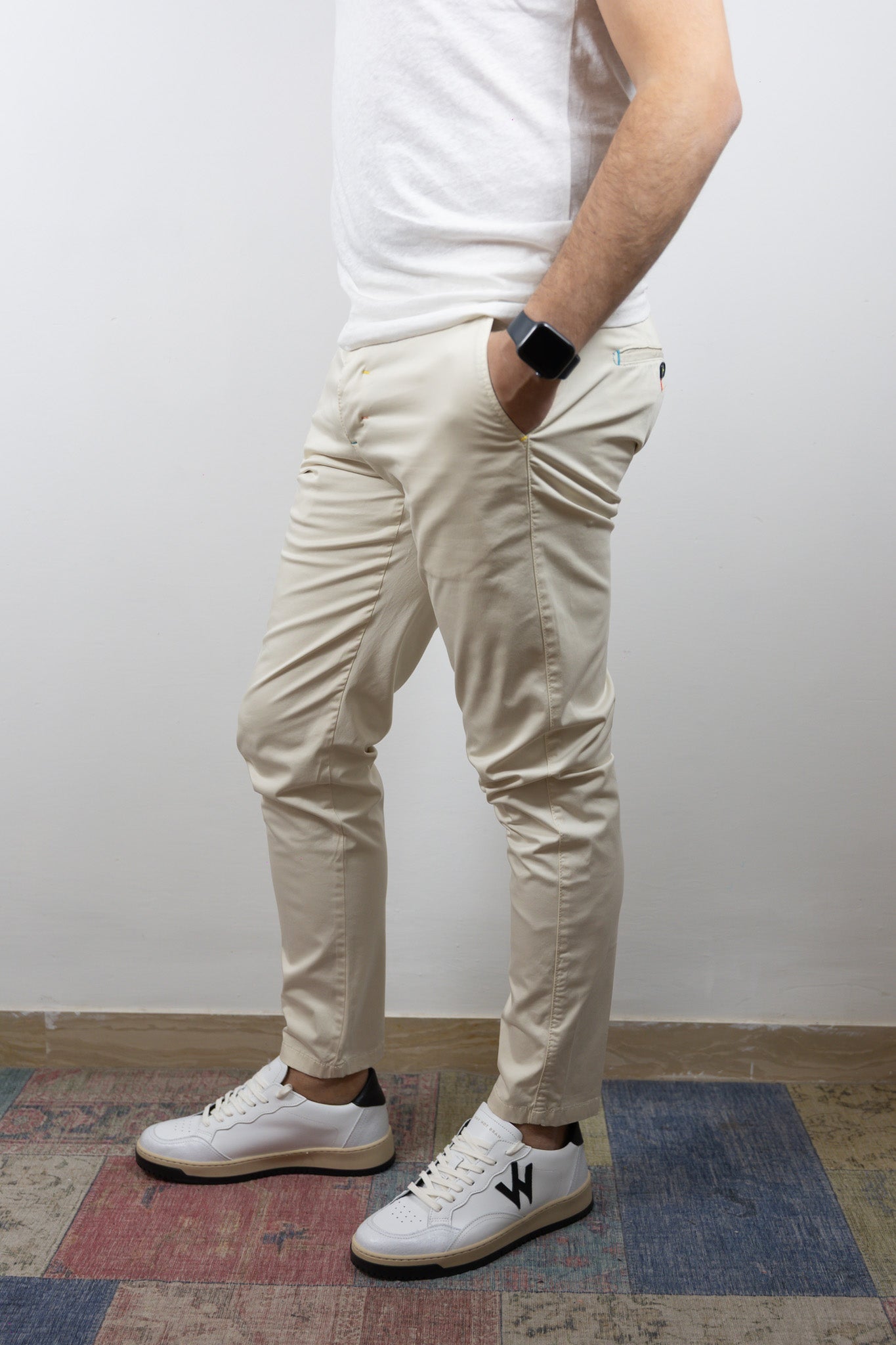 CHINOS RASO BERNA PANNA