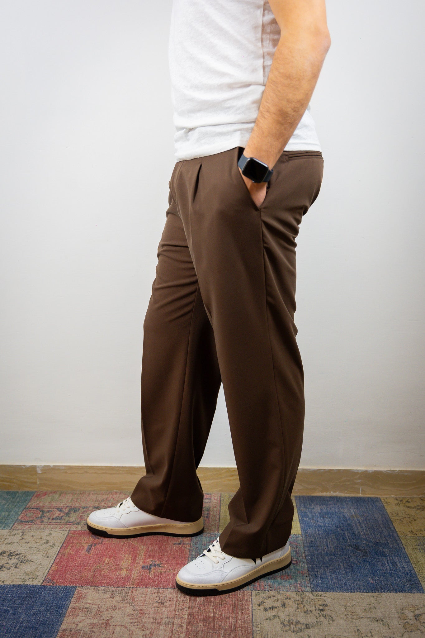 PANTALONE MARLON WHY NOT BRAND MARRONE