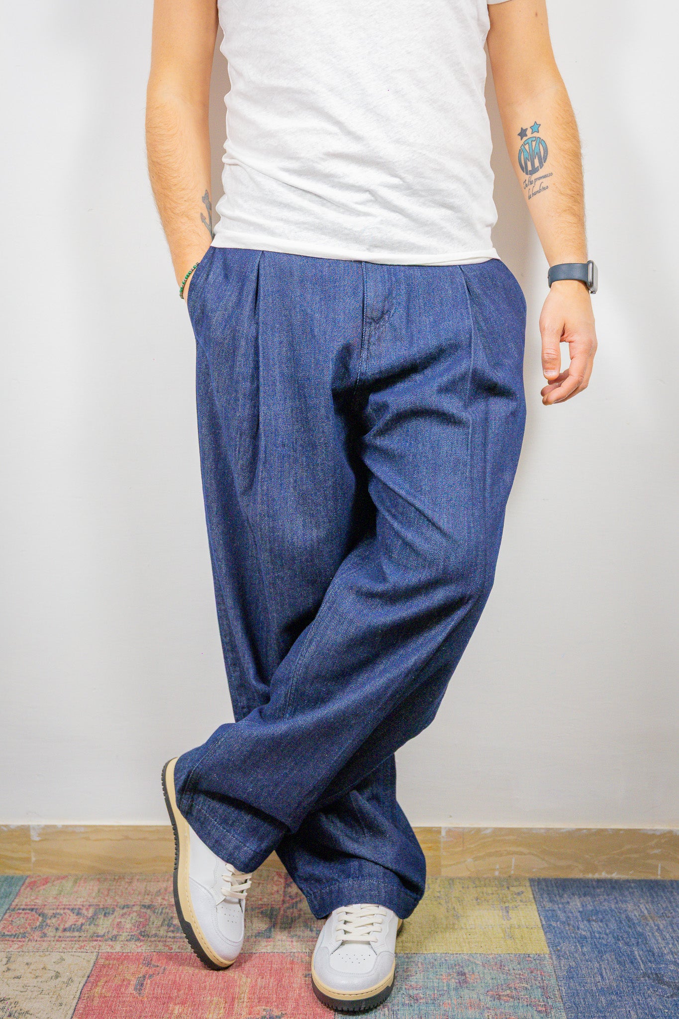 JEANS DENIM BAGGY ANTIFIT OVER-D