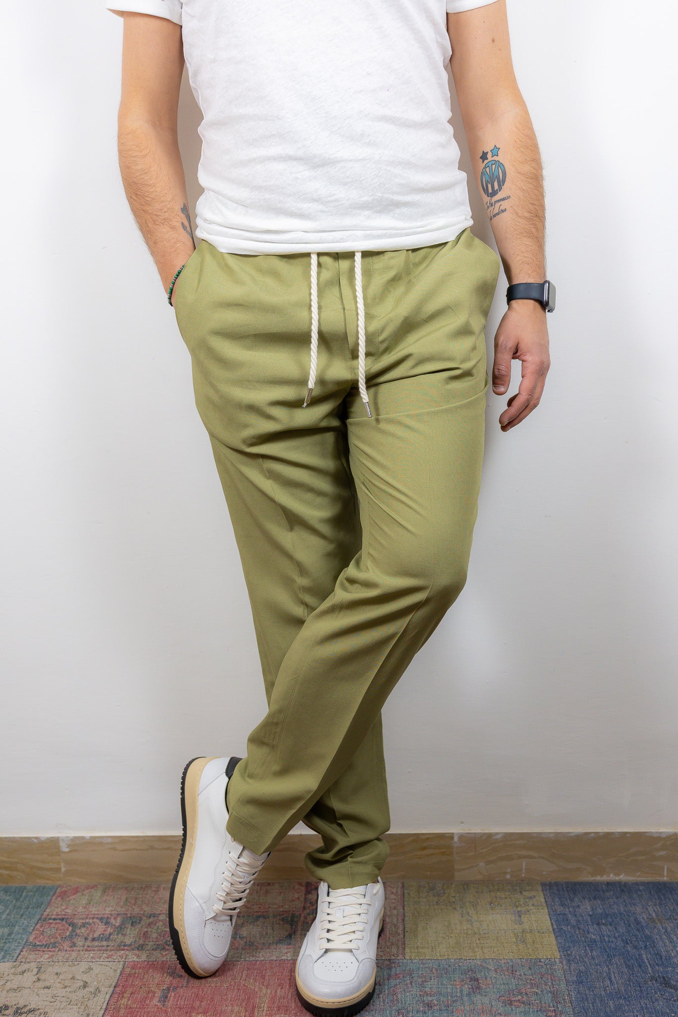 PANTALACCIO MISTO LINO VISCOSA BERNA