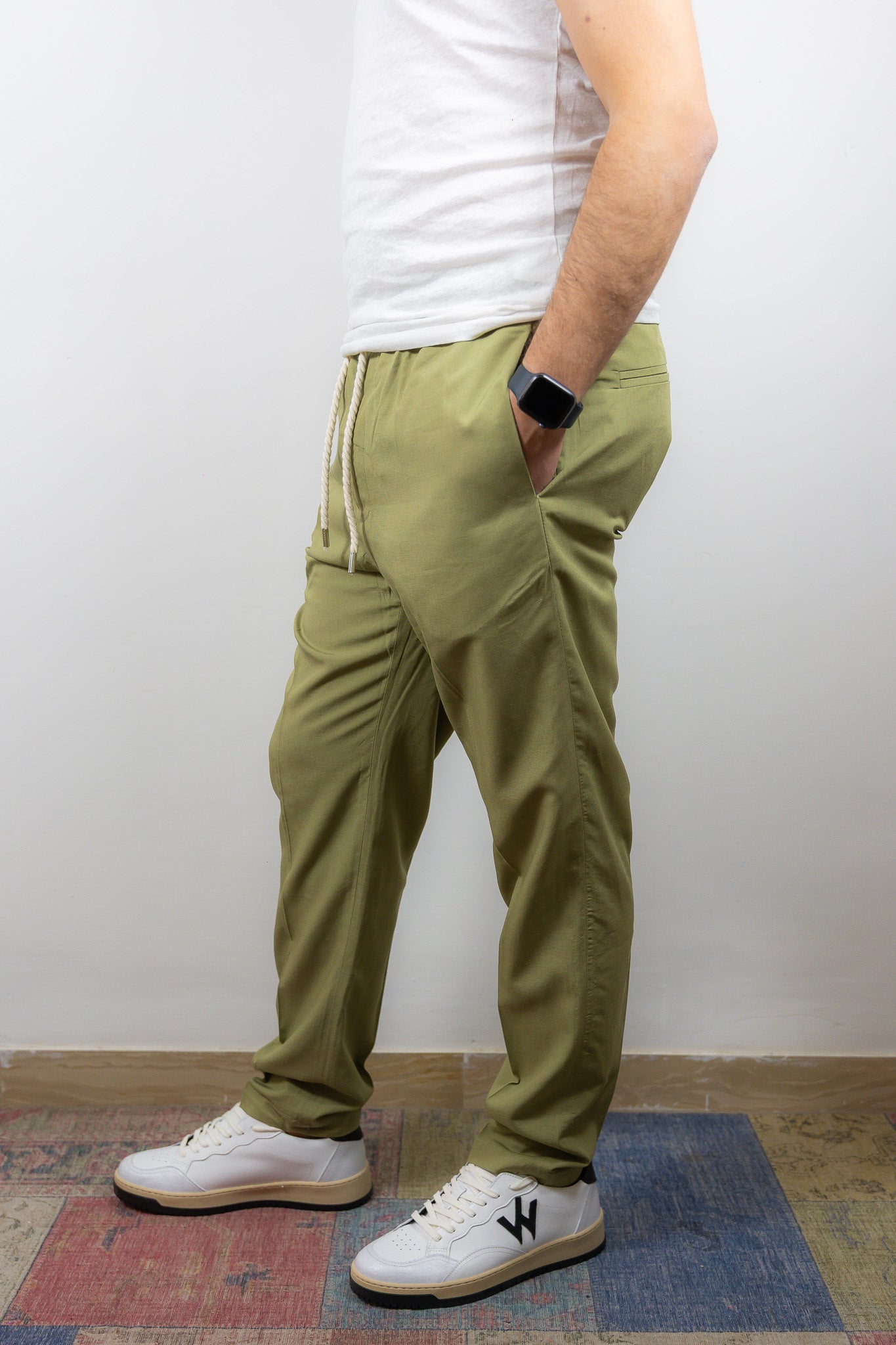 PANTALACCIO MISTO LINO VISCOSA BERNA