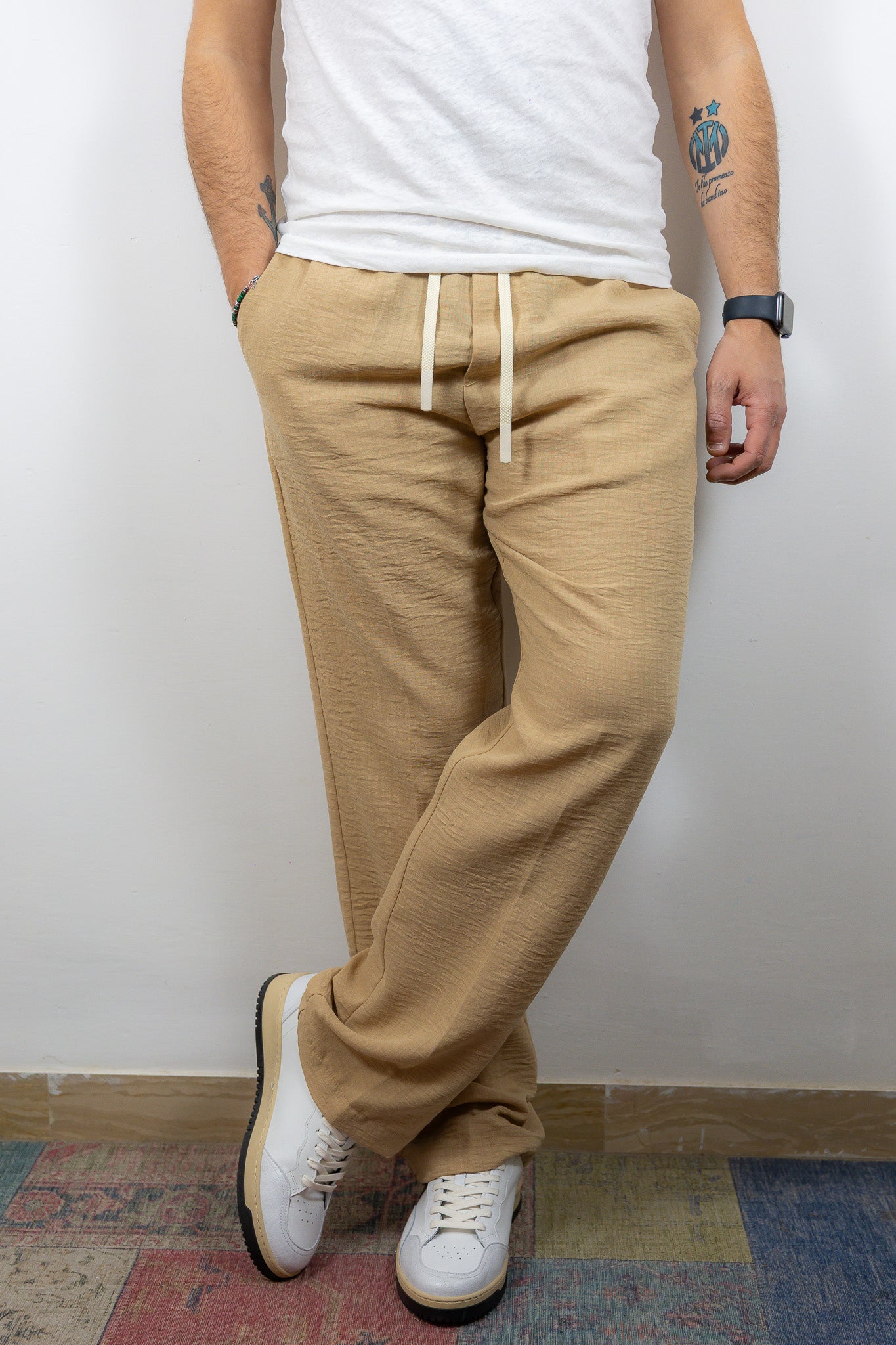 PANTALACCIO ANTI FIT OVER D BEIGE