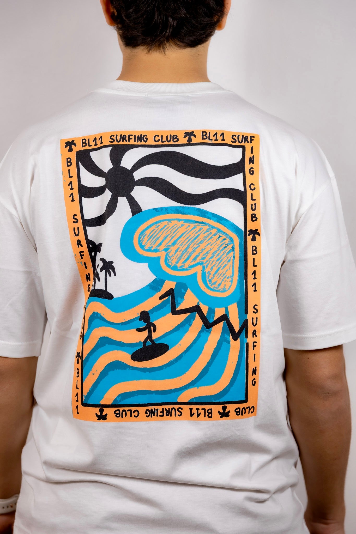 T-SHIRT TASCHINO SURF BL11 PANNA