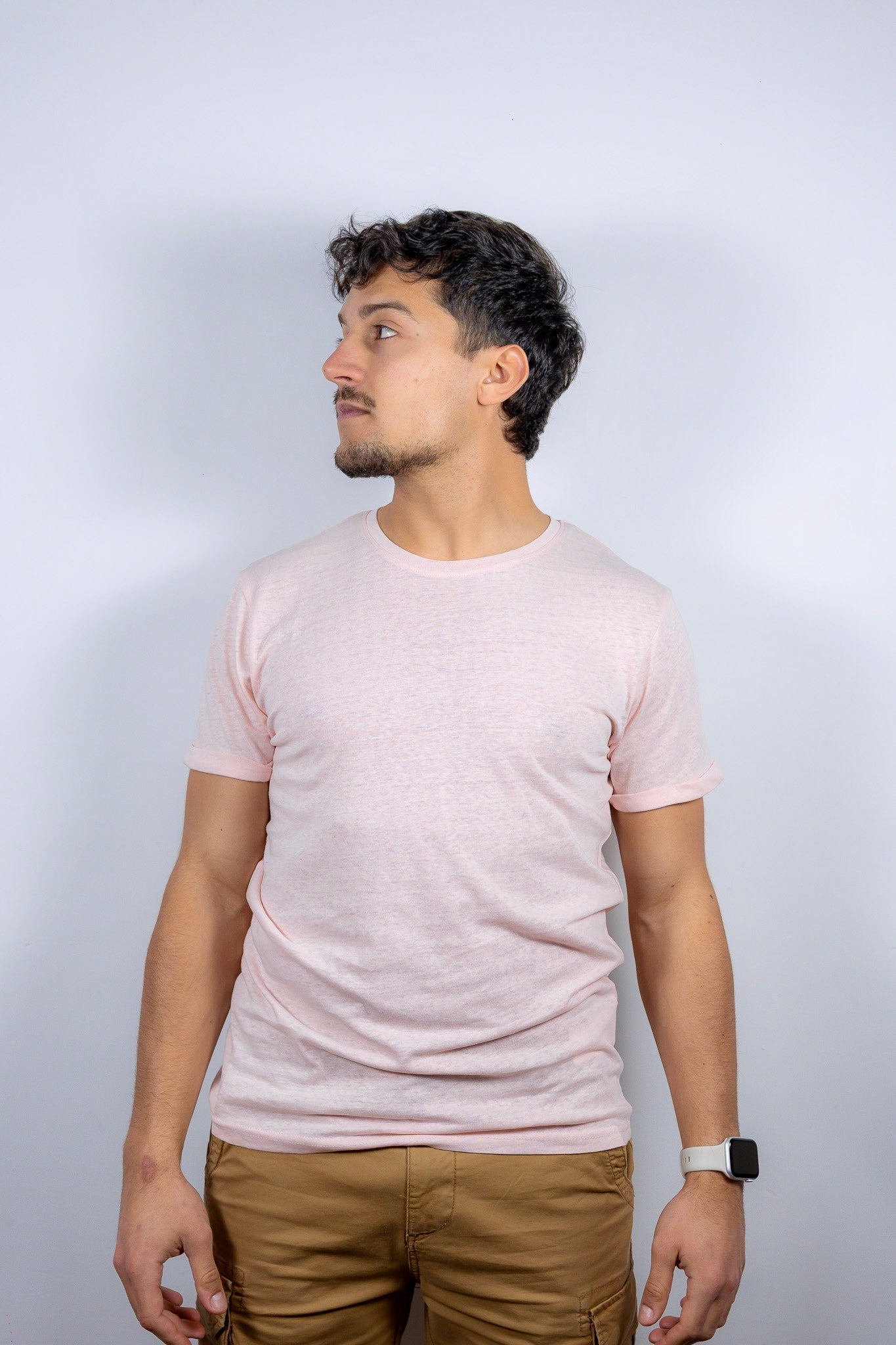 T-SHIRT LINO COTONE BL11